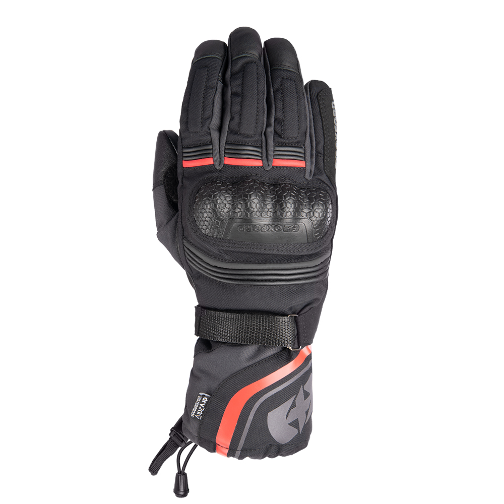 Oxford Oxford Montreal 4.0 MS Dry2Dry Glove Black Grey & Red